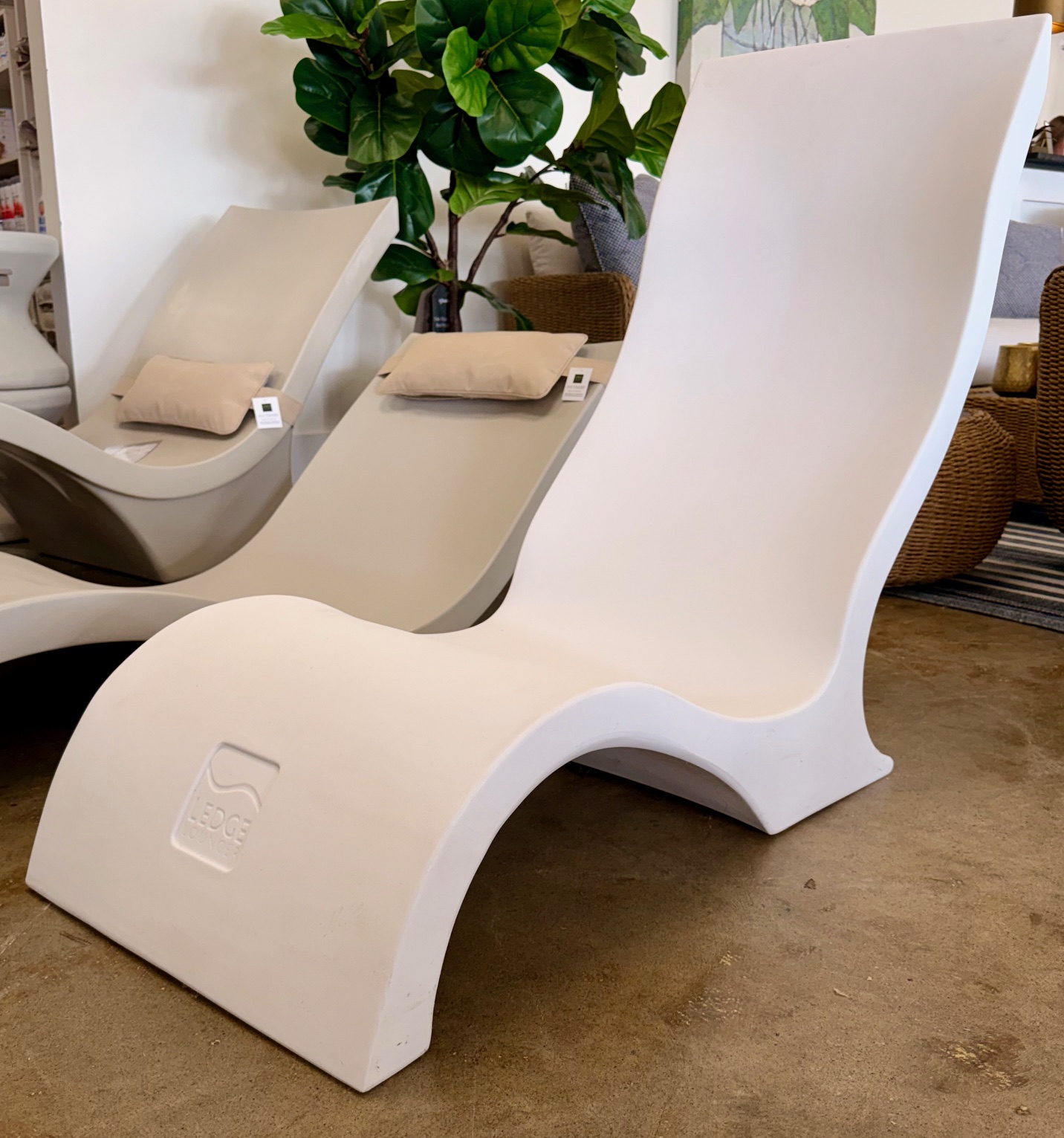 Ledge Lounger Chair